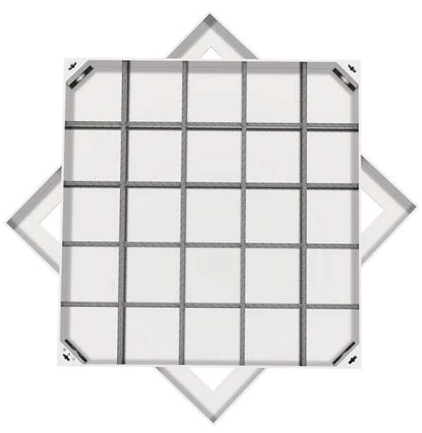 昌黎不锈钢方井展示